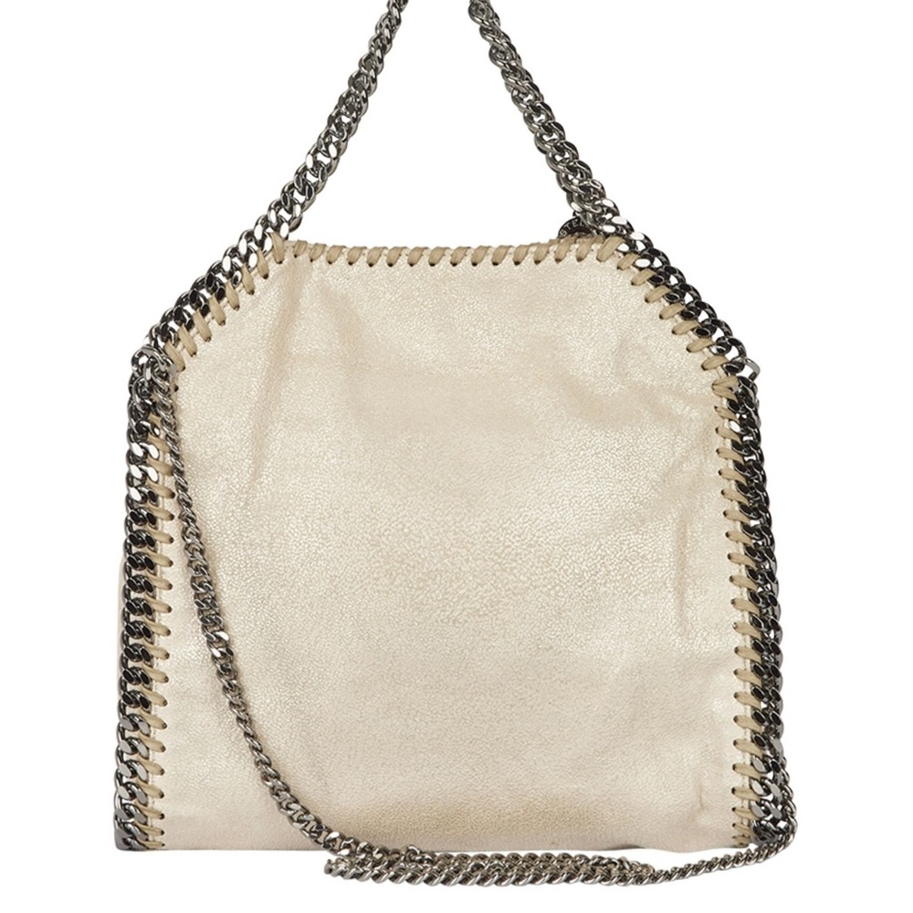 Stylish Gold &Charcoal  Chain-Trimmed Fashion Women's Bag Tote